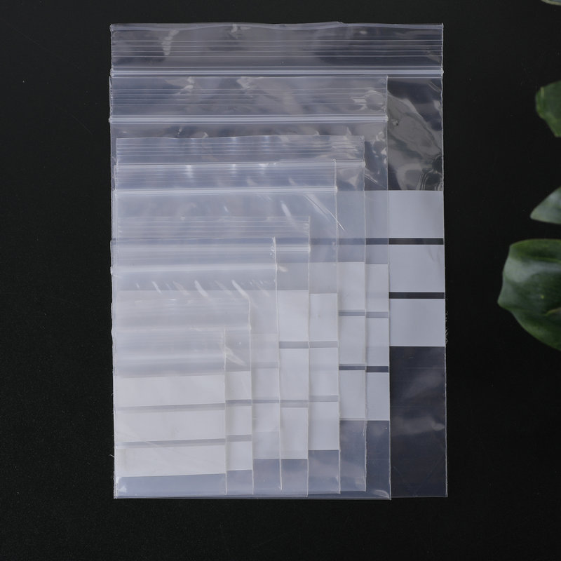 Supply writable self-sealing bag sealed thickened transparent sealed bag pocket Chinese and Western medicine food storage plastic bag