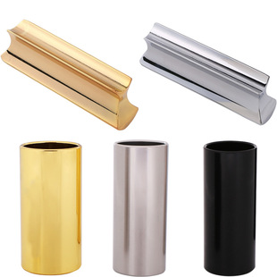 Wholesale Metal Bass Guitar Slide Bar Guitar Finger Set Slide Bar Folk Electric Stainless Steel Guitar Slide Bar