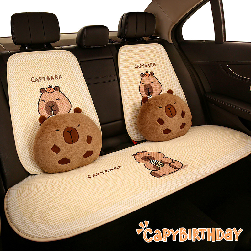 Weiblich Männlich niedlichen cartoon Vier Jahreszeiten universal auto sitzkissen geeignet für Wuling obst Hongguang MINI obst Plus_voghion.com