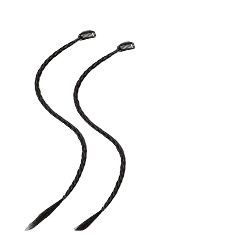 Wig braid y2g hot girl braid simulation hair braid twist braid clip fake braid boxing dirty braid ponytail