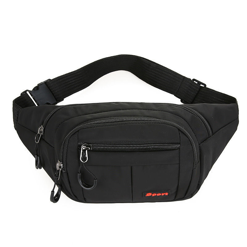 New men's and women's waist bag business money collection large capacity bag sports multi-functional messenger bag casual waterproof mobile phone chest bag