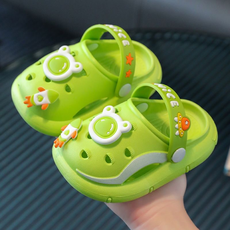 [Special Offer Broken Size Clearance] Children's Slippers Summer New Boys' Soft Bottom Non-slip Home Bathroom Slippers