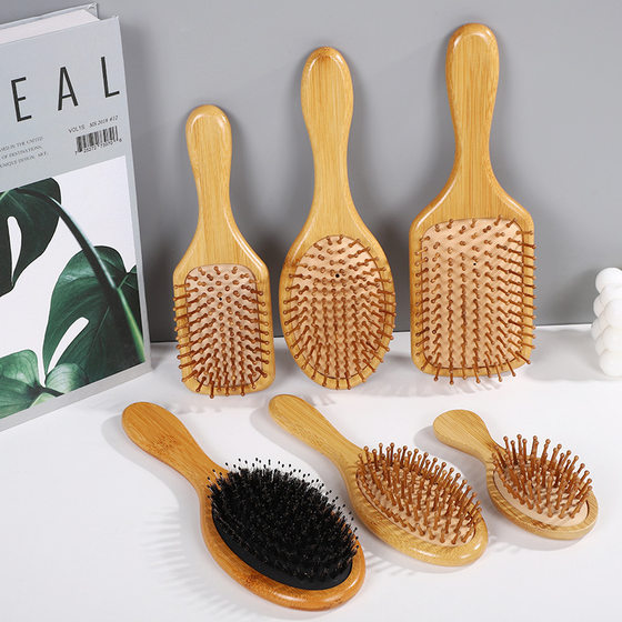 Factory in stock Dafang plate bamboo air bag comb oval air cushion comb hair massage comb hair styling comb