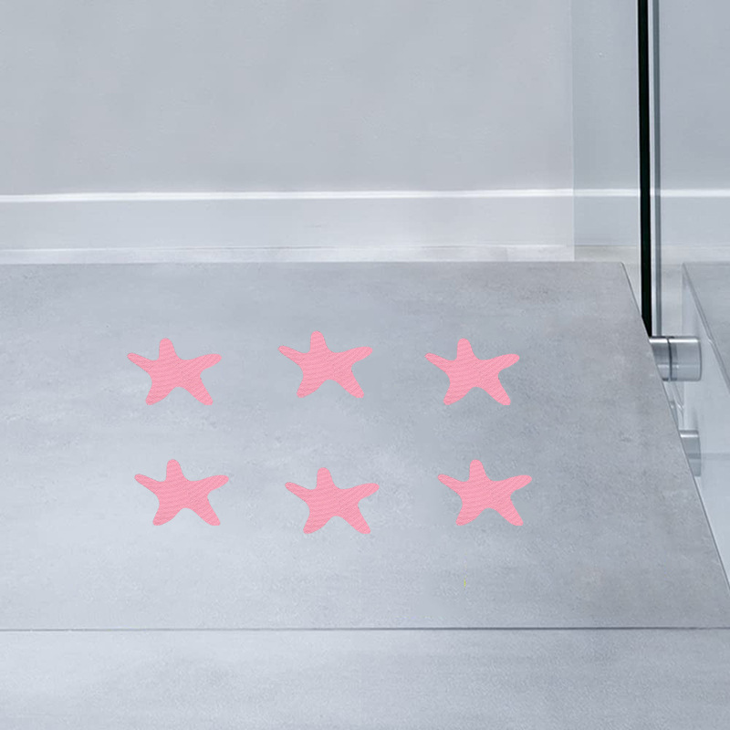 Amazon spot non-slip bath stickers children's cartoon stars bathroom bathtub anti-slip stickers Starfish anti-slip stickers