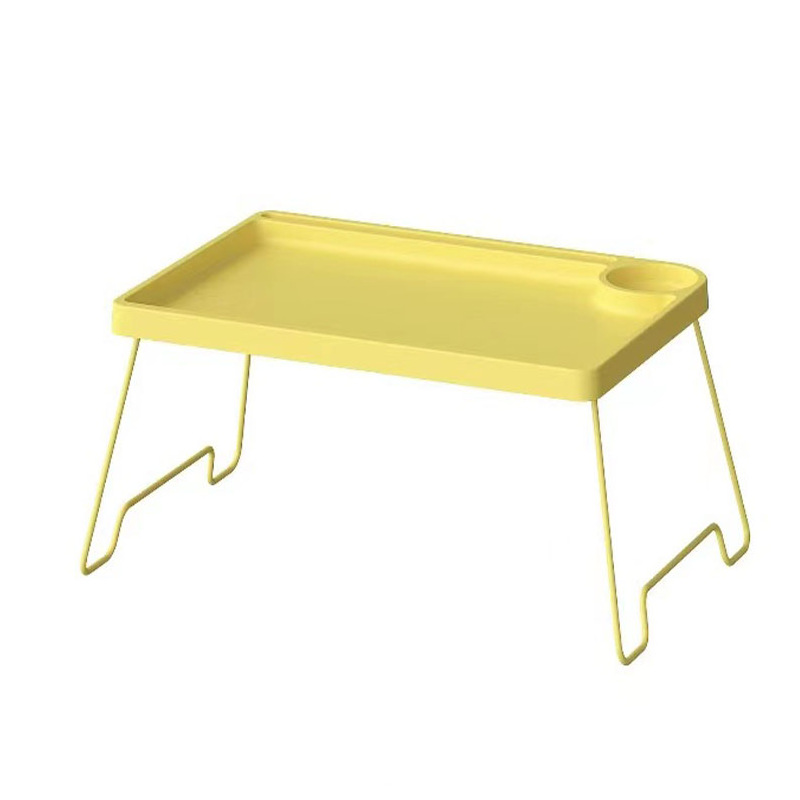 Buwala bed small table folding table dormitory desk laptop stand lazy table study table Mobile