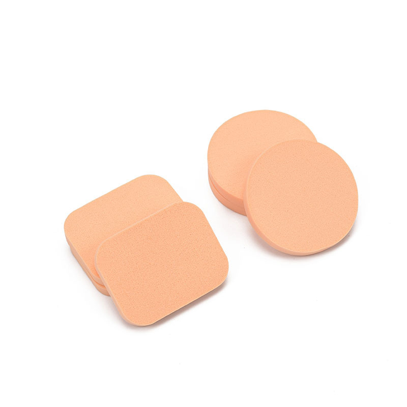 Round makeup puff makeup latex puff studio puff do not eat powder wet and dry dual-use beauty puff wholesale