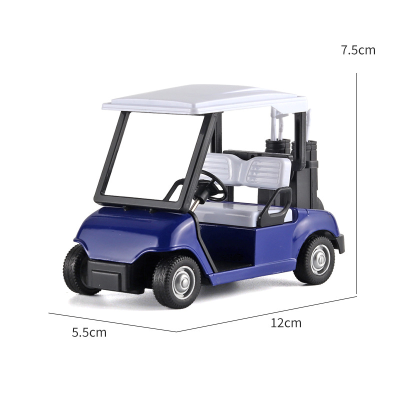 ゴルフカート合金モデルおもちゃプルバック機能かわいい混合色 3 パック|undefined