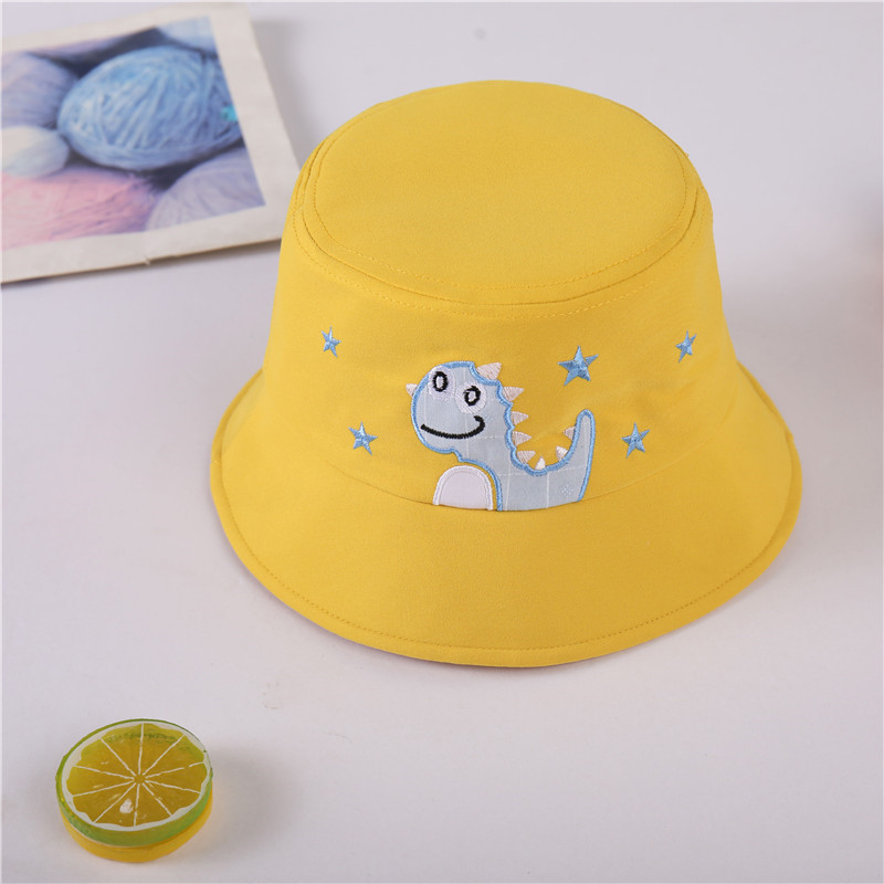 Children's basin hat baby bear fisherman hat 2021 new boys and girls sun hat outdoor sun hat wholesale
