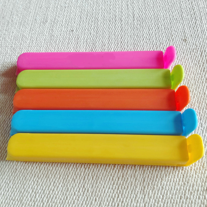 11CM ● 7CM printing LOGO tea clip takeaway sealing clip snack bag clip food sealing clip advertising gift