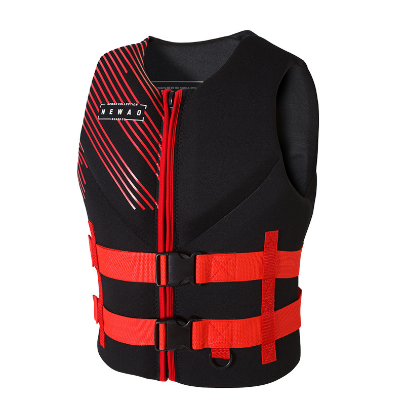New Life Jacket Adult Children Thickened Outdoor Swimming Vest Vest Buoyancy Swimsuit Drifting Floating Diving Fishing Suit