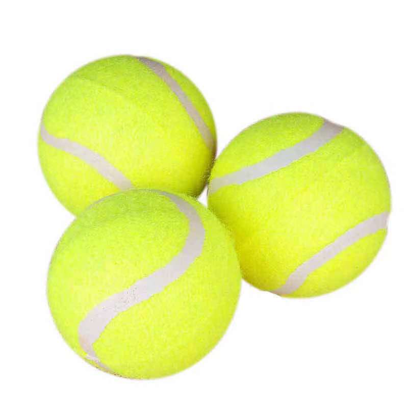 Dog toys, elastic tennis balls, chew-resistant toys for large, medium and small dogs, rubber training balls, pet supplies