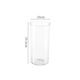 Net Red PET Yuxiang Flower Bucket [Transparent small size] 1; See sku description