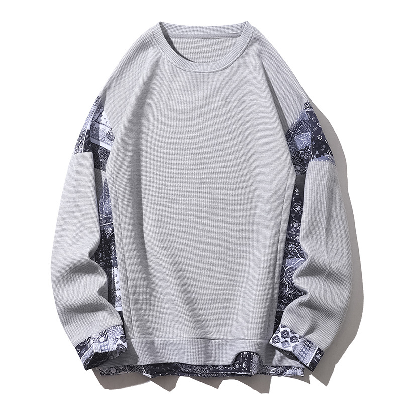 [Yi Pin Yuan] YPY-6727P29 Men's 2022 Autumn New Joker Fashion Simple Round Neck Sweatshirt