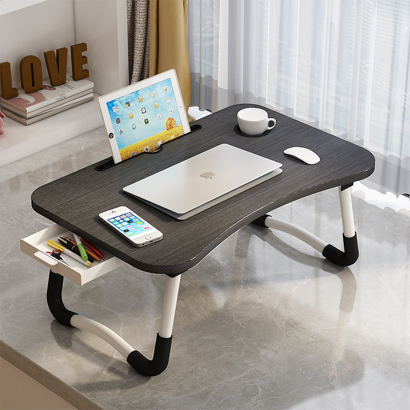 Factory Daifa Foldable Dormitory Study Table Simple Small Table Bed Desk Lazy Folding Computer Desk