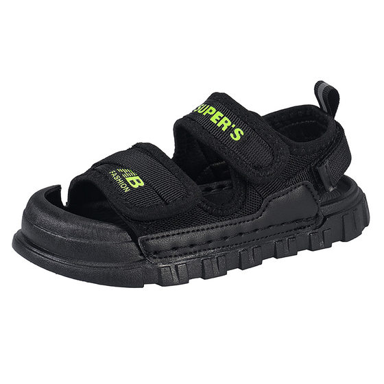Boys Sandals 2025 Summer New Mid-Large Children's Wrap-up Shoes Children's Shoes Non-Slip Children's Beach Shoes Women's Shoes