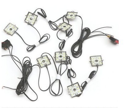 Pickup lamp 48LED2 M car reading lamp 36 * 36mm monochrome white light DC12V driving