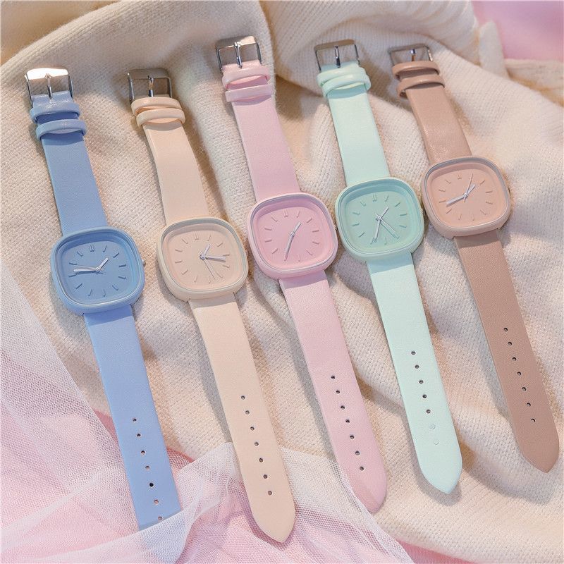 ins Niche Design Watch Female Students High Color Value Simple Temperament Junior High School Japanese Minimal Style 2022 New