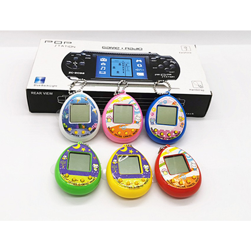 Factory direct virtual electronic pet machine handheld to develop game machine children's classic animal breeding toys cross-border