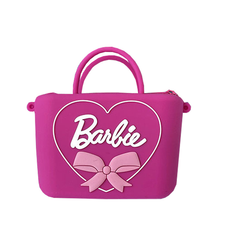 Factory spot Barbie silicone bag silicone one craft Barbie love hand bag wholesale