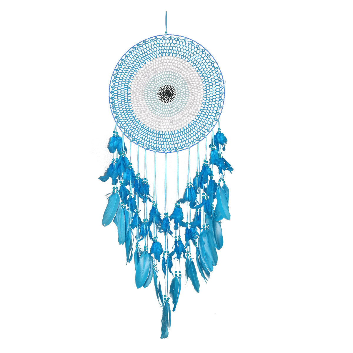 Nordic Wind Dream Catcher Hand-woven Creative Crochet Dream Catcher Indoor Home Air Decoration Wind Chimes Pendant