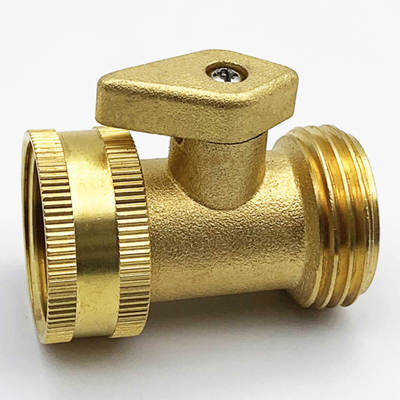 Garden all copper single-way ball valve American garden hose shut-off valve garden water pipe connection valve with switch