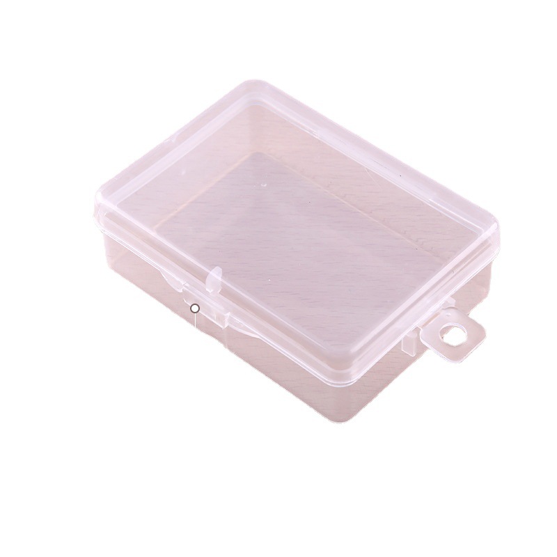 Transparent plastic box eye brush packing box small box PP storage box jewelry box rectangular plastic box manufacturer