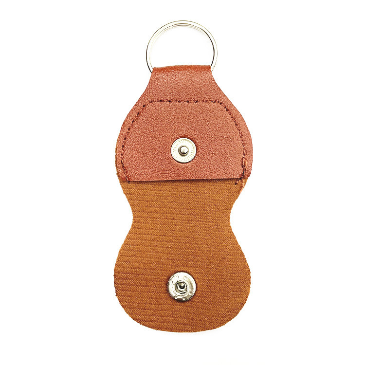 Multicolor pu Leather Guitar Pickup Clip Protective Case Leather Keychain Keychain Pickup Storage Bag