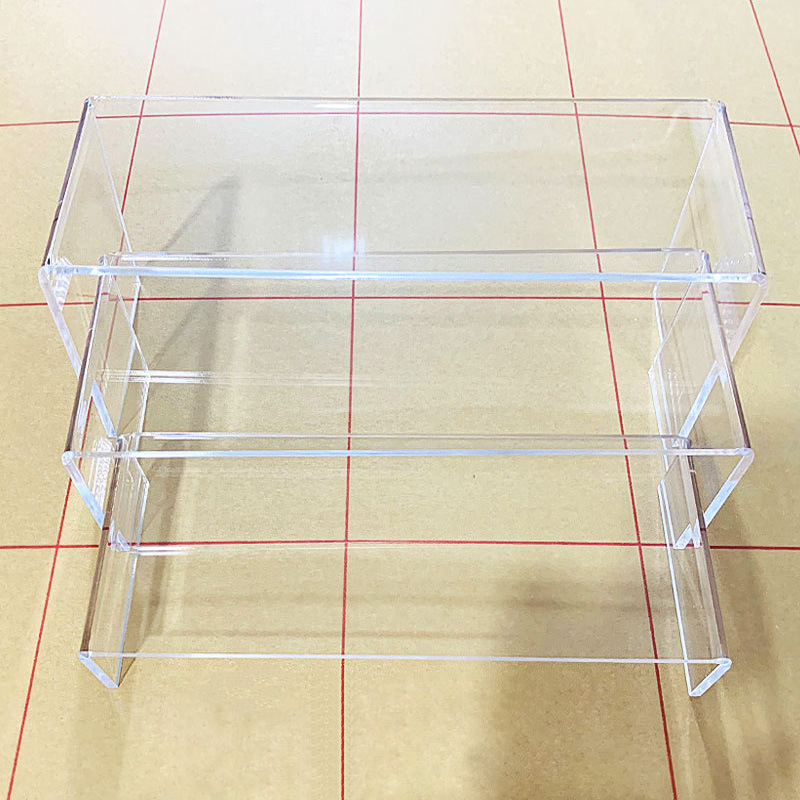 Acrylic U-Shaped Display Rack U-Shaped Transparent Shoe Rack Simple Live Desktop Hand Display Rack Storage Rack