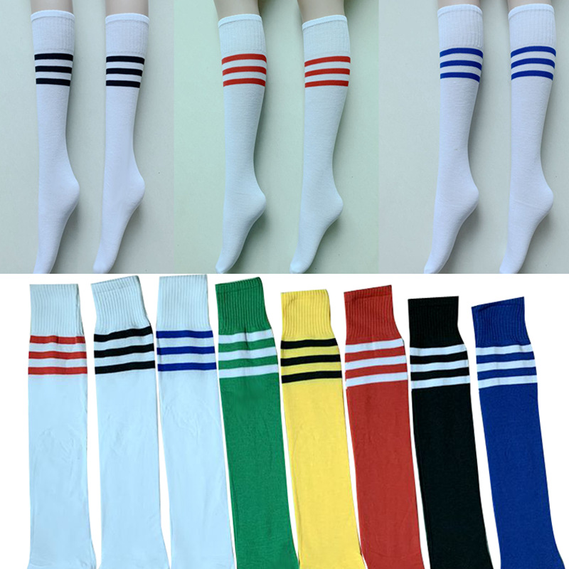Children's adult football socks thin stockings dance performance cheerleading socks stall student sports socks