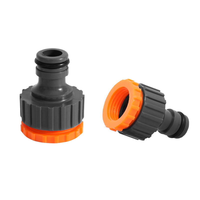 4 points to 6 points plastic standard connector washing machine faucet connected to high-pressure Car Wash Brush car water gun accessories