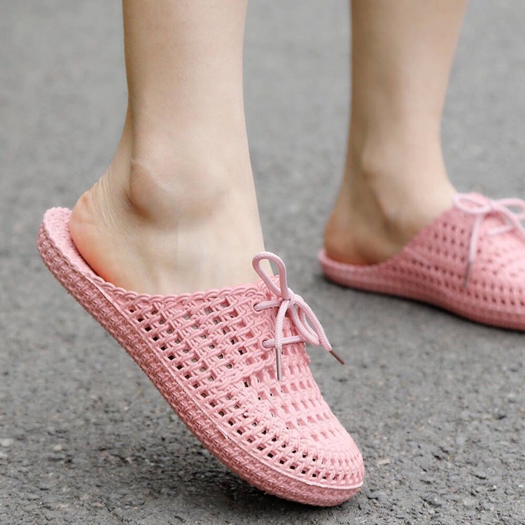 2023 sandals and slippers summer wholesale ladies thick bottom bathroom bow home shoes soft bottom a generation of spot batch