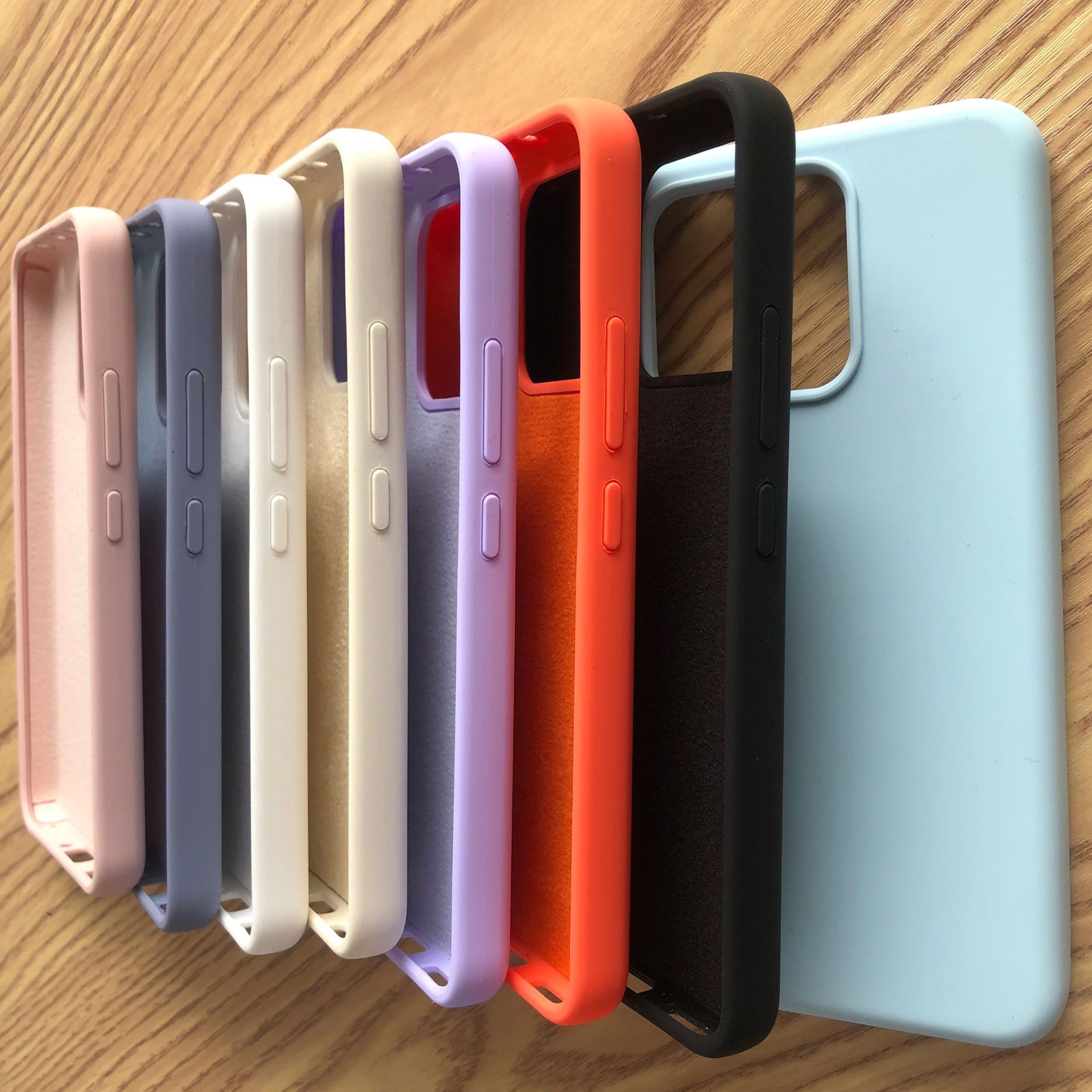 Liquid Silicone Phone Case for Xiaomi 14 Red Rice K60pro Silicone Protective Case for Xiaomi 13 Drop-resistant Full Covering Case