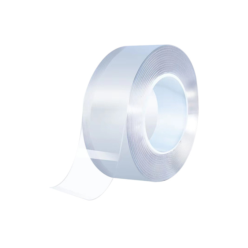 High Adhesive Acrylic Non-marking Nano Double-sided Adhesive Washable Two-sided Magic Tape Transparent Temperature Resistant Nano Tape