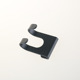 Inverted double hook (black plastic)