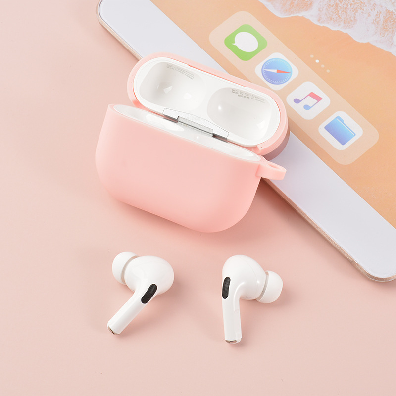 Suitable for Apple Headset Silicone Cover aripods pro Airpods 3 Generation Metal Textured 2-in -1 Process