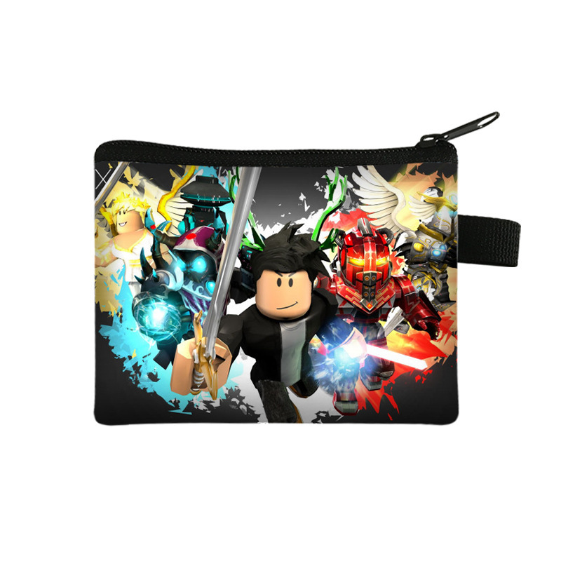New Virtual World Children's coin purse girls' cute children's fashion storage bag trendy zipper card holder wholesale