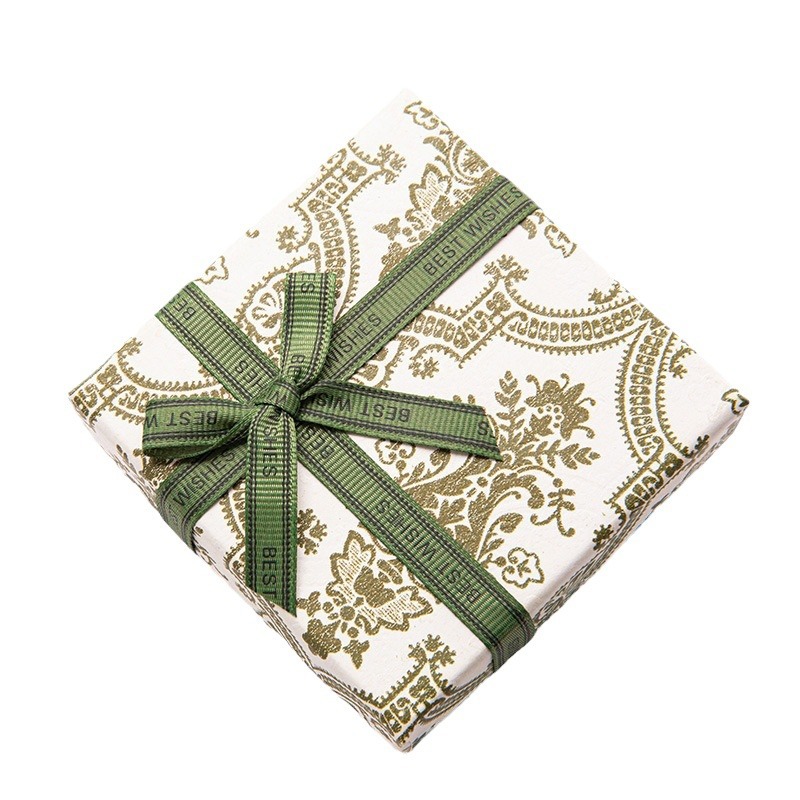 Spot classical printing jewelry box antique watch box jewelry box earrings ring box necklace heaven and earth cover