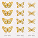 Hollow Butterfly D Gold