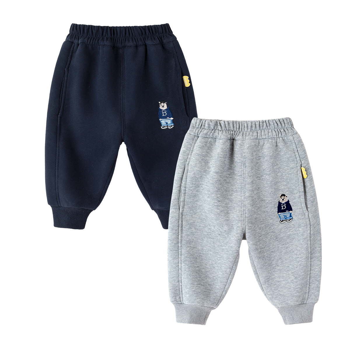 Doodle Baby Pants Spring Children's Trousers Spring Wear Boys' Leg Sports Pants Girls' Casual Sweatpants Children's Wear