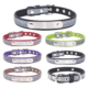 Cross-border Explosions Reflective Pet Collar Engraving Anti-lost Small and Medium-sized Dog Traction Rope Microfiber Cat Scarf