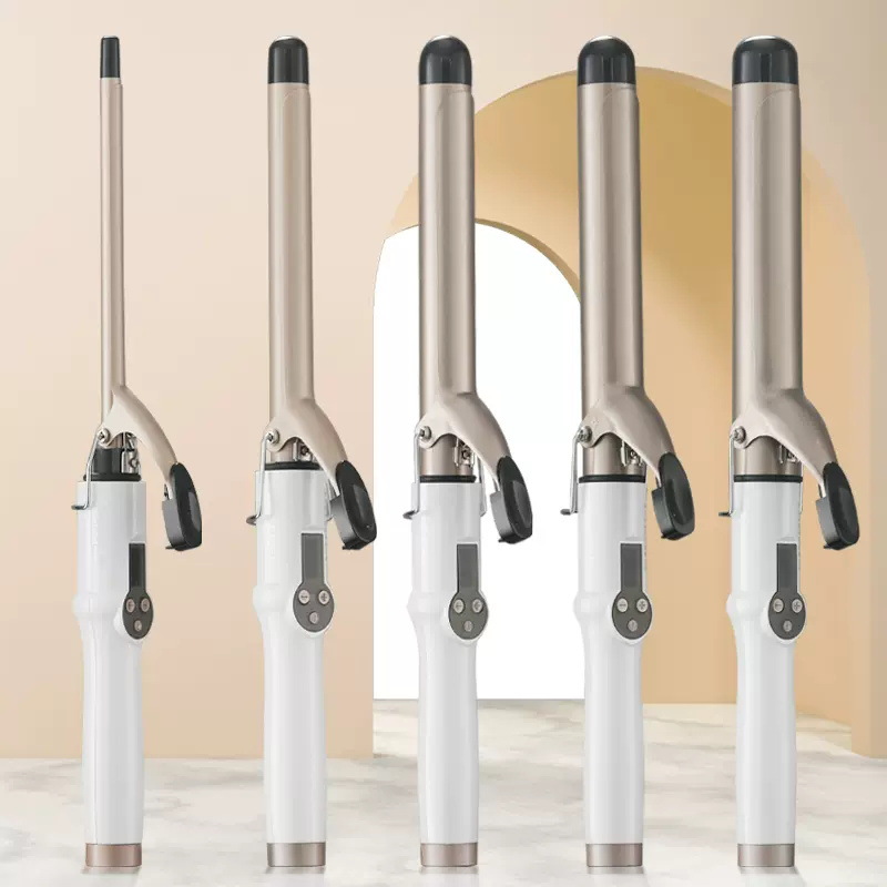 Aofilei hair curler ceramic glaze LCD display large roll small roll pear flower head Internet celebrity electric hair curler perm artifact