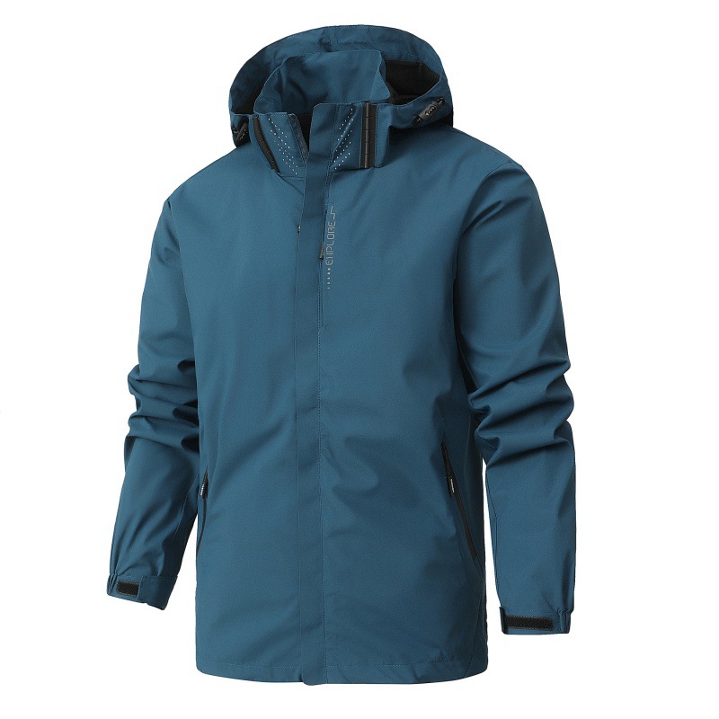 2024 Spring and Autumn Outdoor Thin Jacket for Men and Women Windproof Waterproof Cross-border Hot-selling Jacket Coat Printable Logo