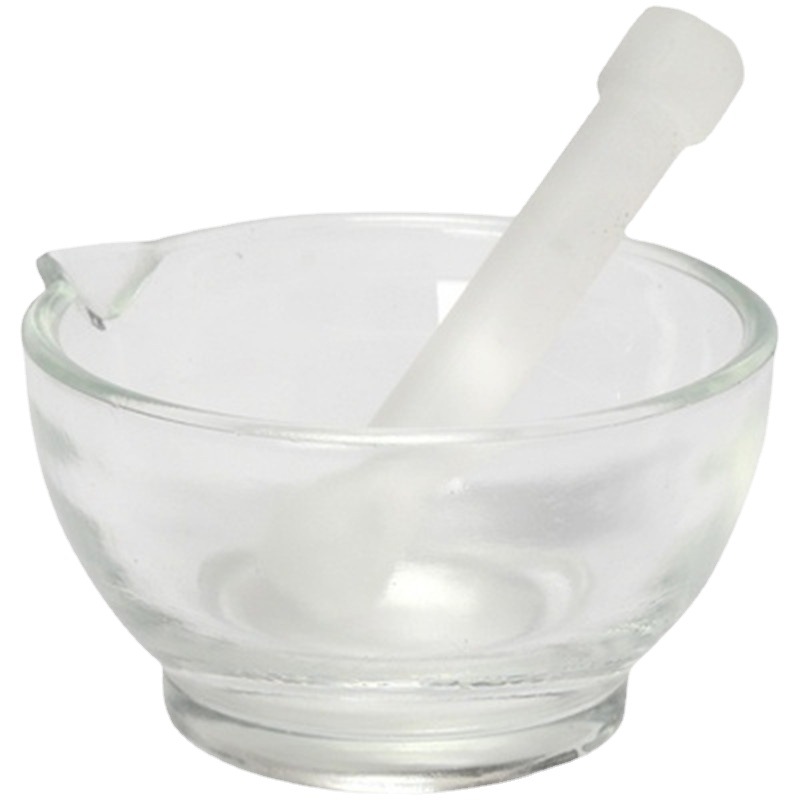 Sales of glass mortar manufacturers supply mortar pounding Chinese medicine mortar experimental consumables chemical instruments