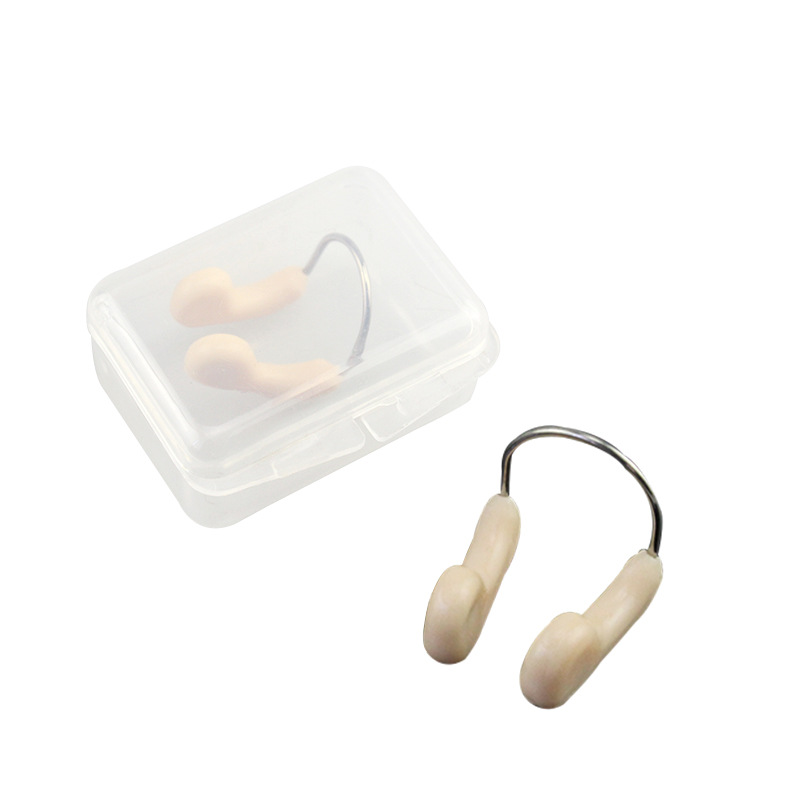 Silicone wire nose clip professional sleep beauty nose swimming nose anti-choking factory spot wholesale Amazon