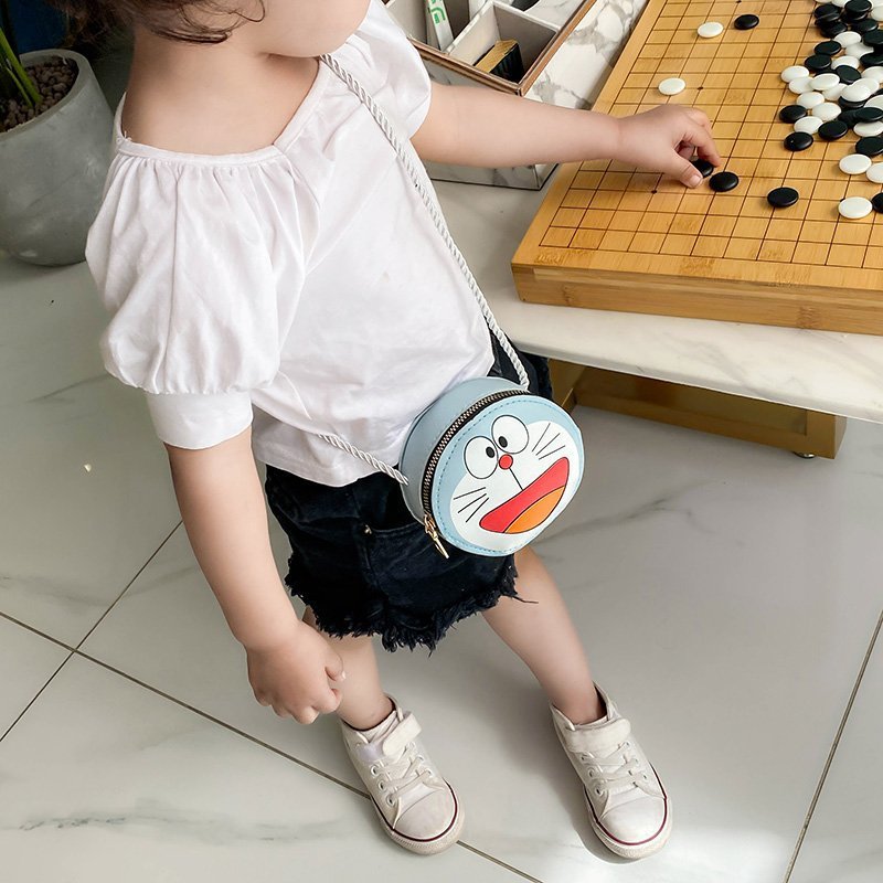 2023 new children's shoulder bag 2-6 years old baby cute coin purse fashion trendy messenger bag