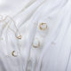 ins pleated gentle cream beige smooth background cloth photo props pearl jewelry cosmetics photography decoration