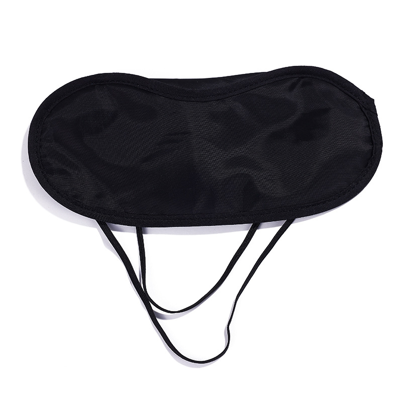 Black Eye Mask Sleep Shading to Relieve Eye Fatigue Eye Mask Outdoor Development Training Lunch Break Aviation Eye Mask