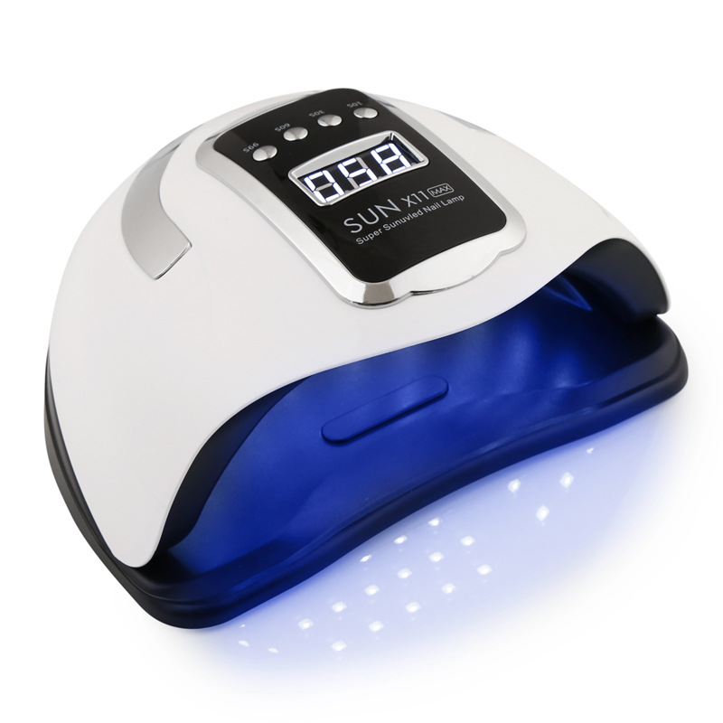 280W large space nail lamp X11 UV hands nail baking lamp nail intelligent induction phototherapy lamp wholesale