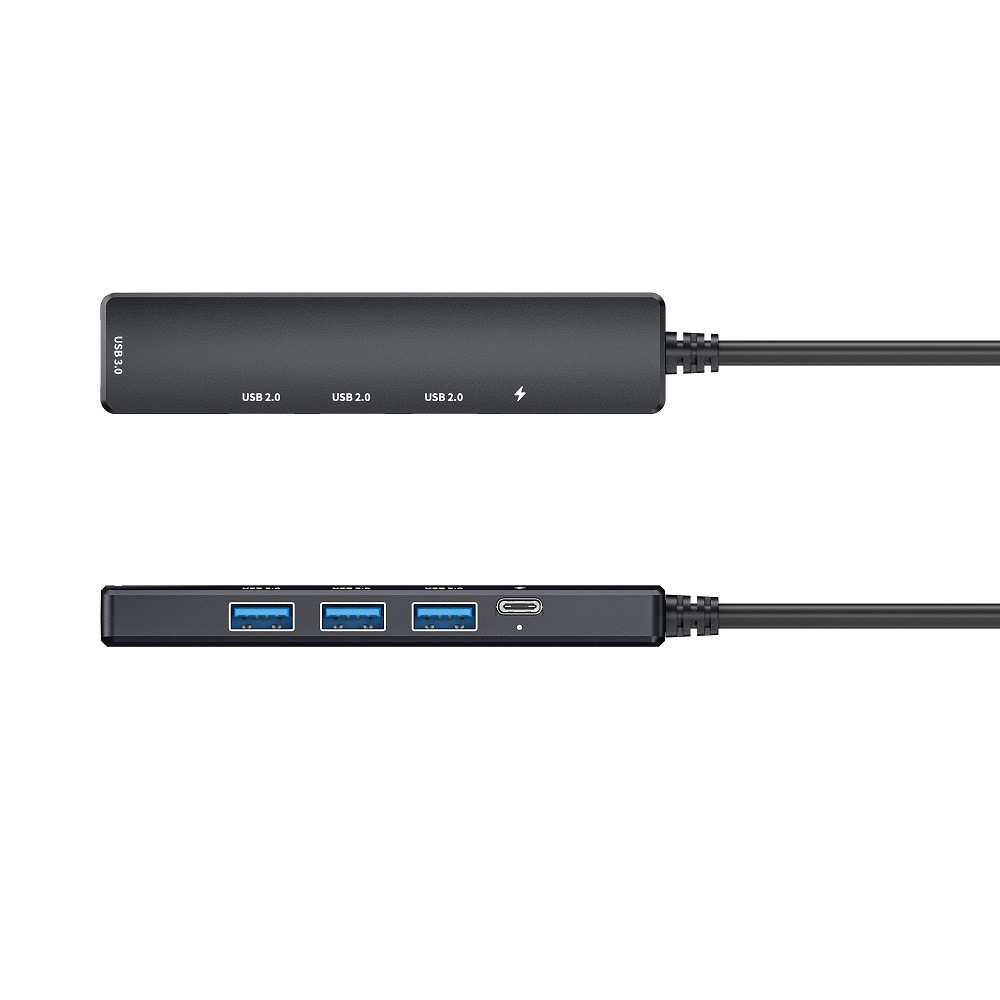 Factory private model five-in-one usb3.0 Hub computer notebook extender usb hub2.0 splitter