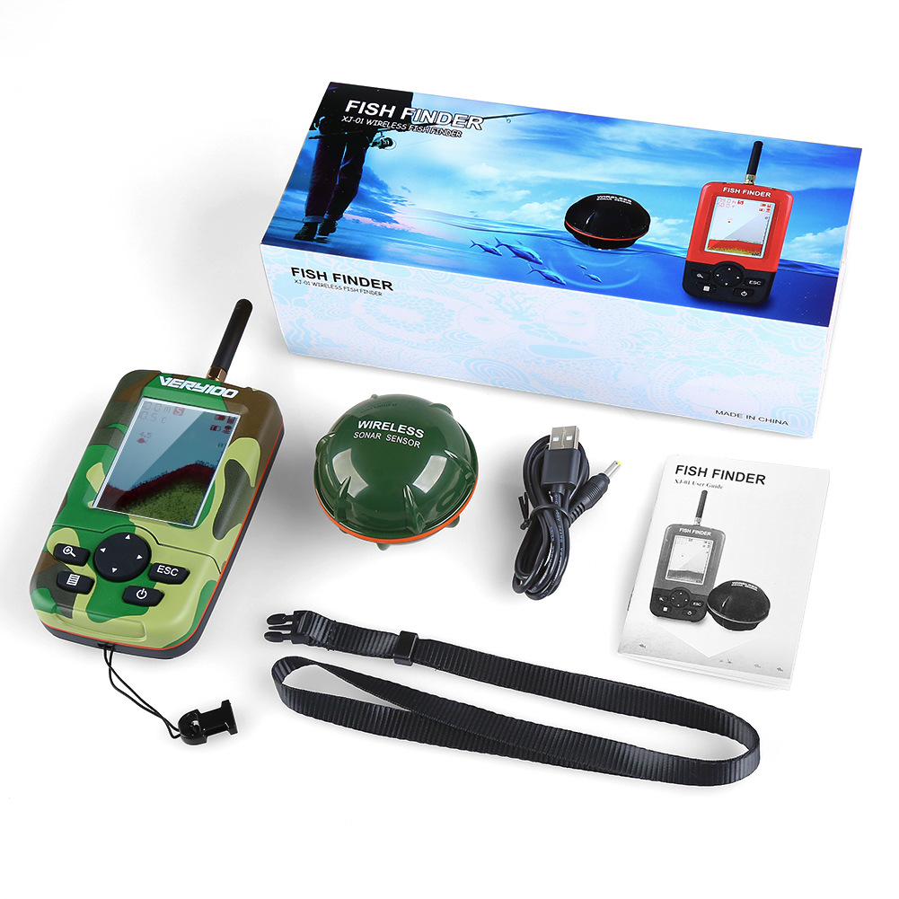 Nest fishing detection instrument fishing gear underwater HD sonar ultrasonic fish finder fish finder
